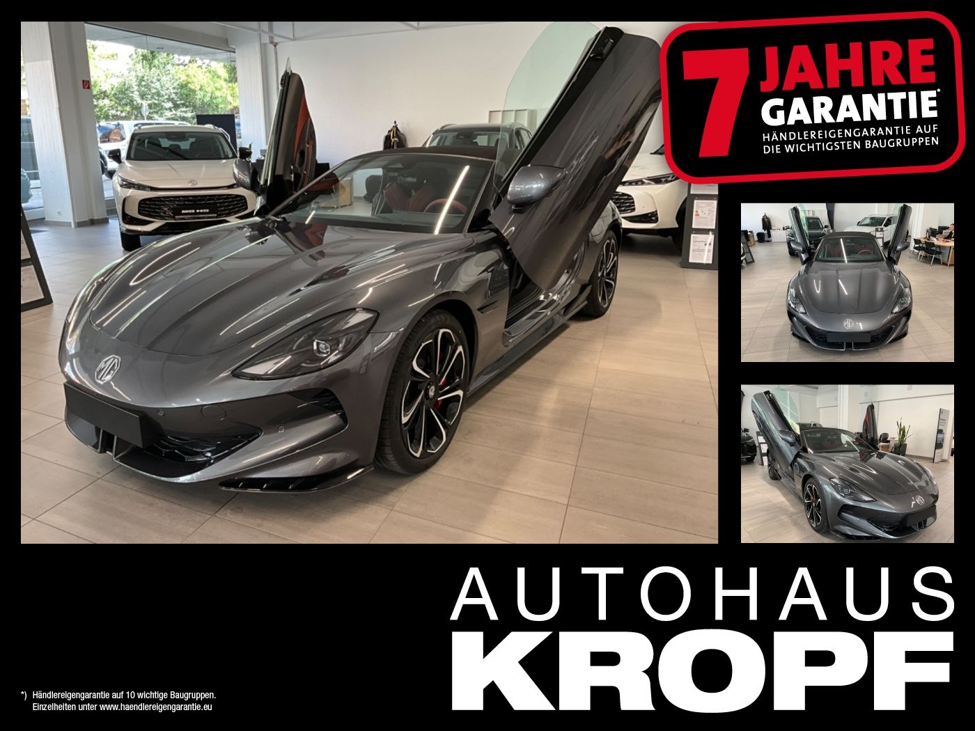 MG Cyberster Xpower ACC+LED+SHZ+360+Fernlichtass.