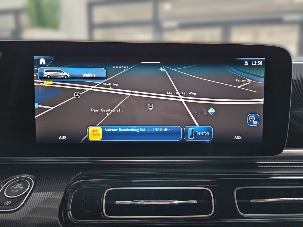 Fahrzeugabbildung Mercedes-Benz V 250 lang 7 Sitze 2,5t AHK Navi Lenkradhzg.