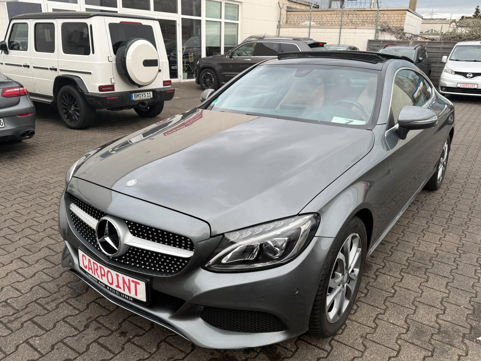 Mercedes-Benz C 200 Coupe KAMERA/PANO/LEDER/SHZ/PDC/NAVI/KLIMA