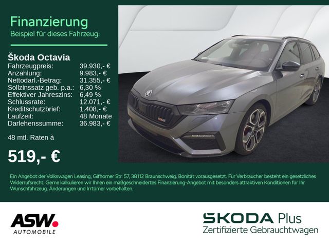 Skoda Octavia RS Combi Edition 2.0TSI DSG LED NAVI AHK