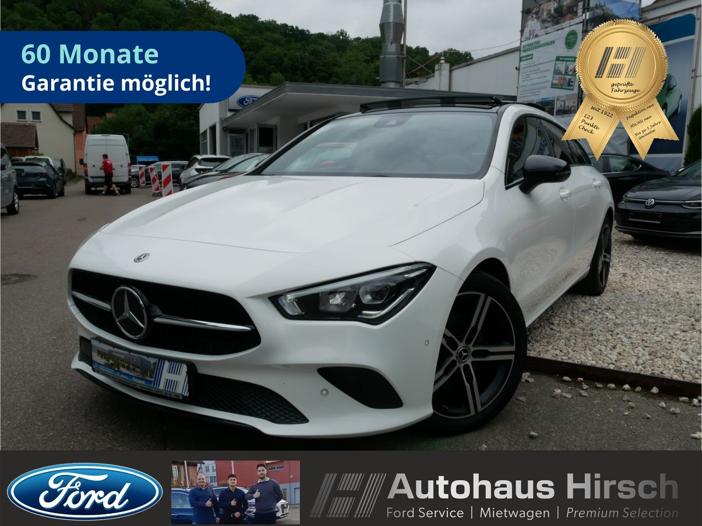 MERCEDES-BENZ CLA 200 Shooting Brake 200d El. Panodach Virtual
