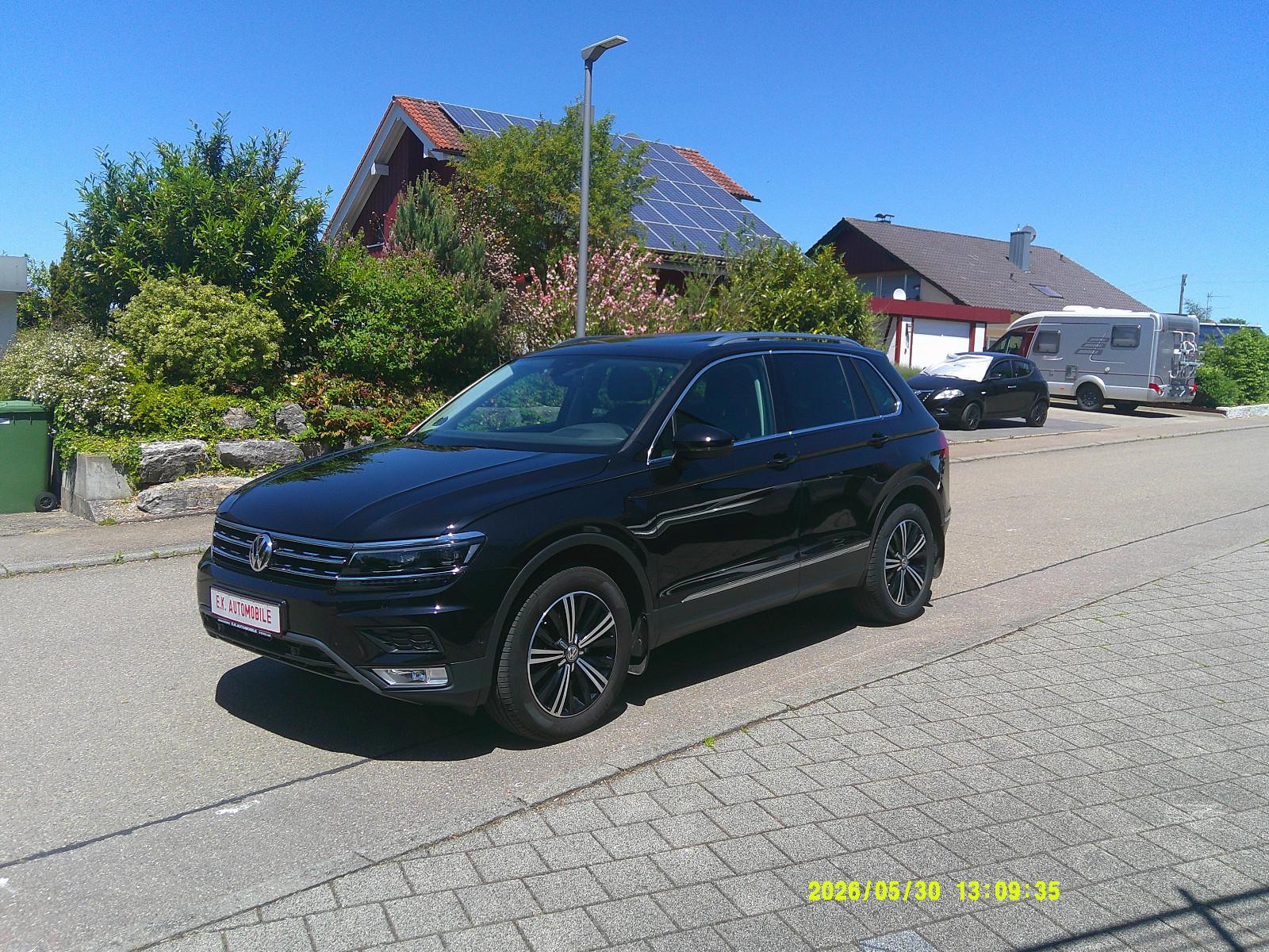 Volkswagen Tiguan Highline 4Motion AHK-PANO 1. Hand KAMERA