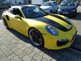 Porsche 911 Turbo S     Top Zustand keine Rennstrecke - Porsche: Gelb, 911 Turbo