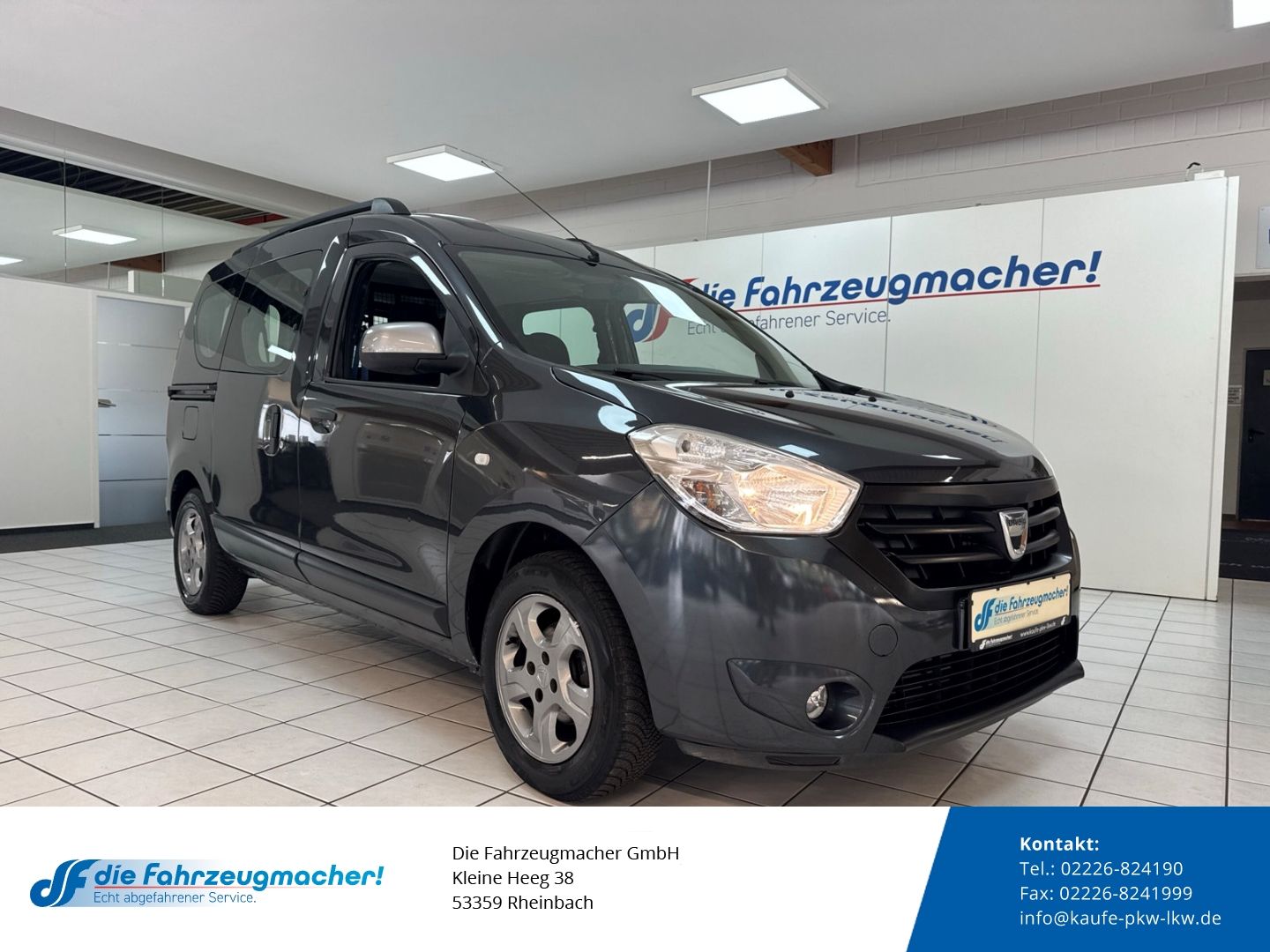 Fahrzeugabbildung Dacia Dokker Celebration ACC Apple CarPlay Android Aut