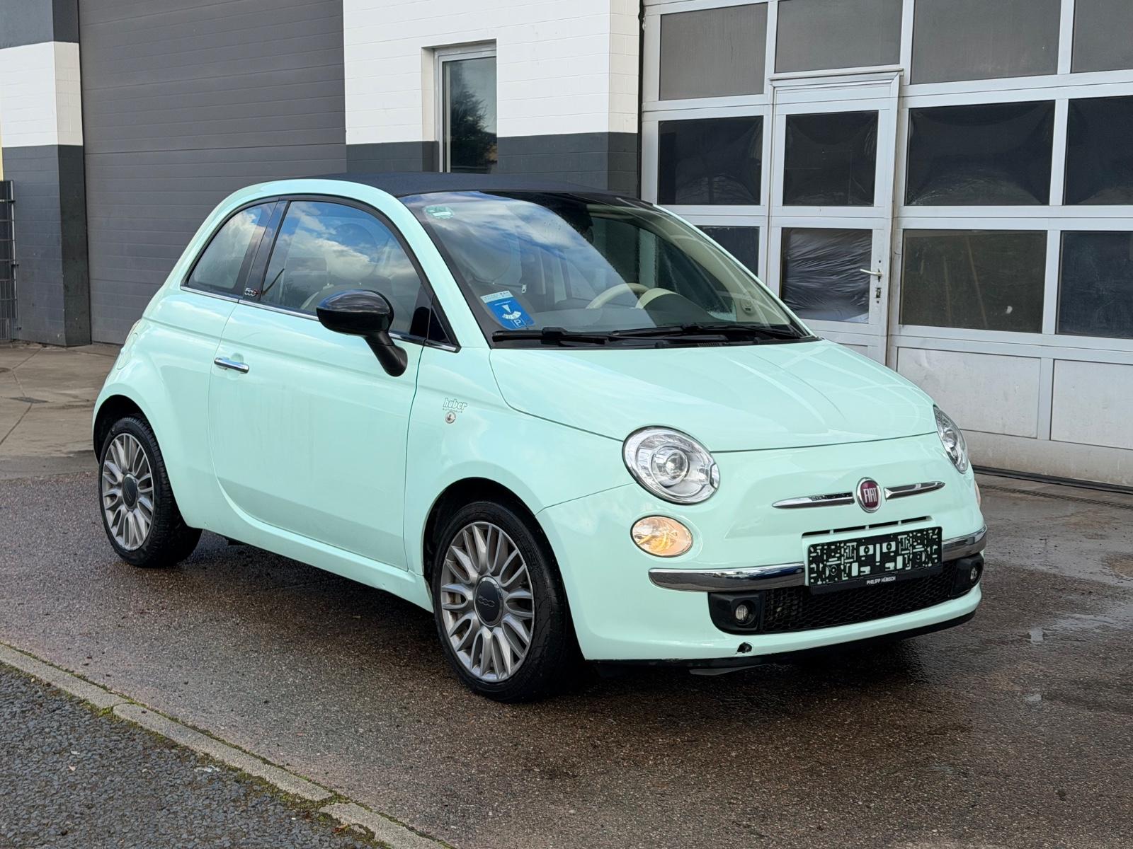 Fiat 500C Cult Cabrio MINT BRAUN KLIMA TÜV NEU