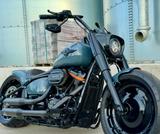 Harley-Davidson High End Custom Fat Boy - Mad Boy Branding
