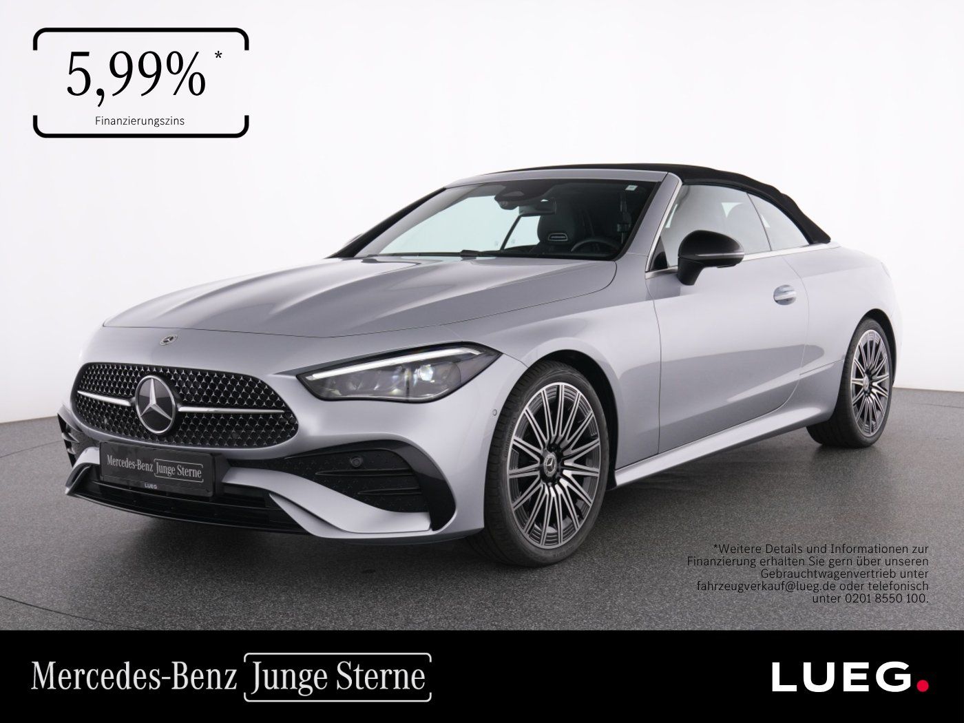 Mercedes-Benz CLE 200 Cabrio AMG+MBUX+LED+Mem+Keyl+AHK+20''+RF