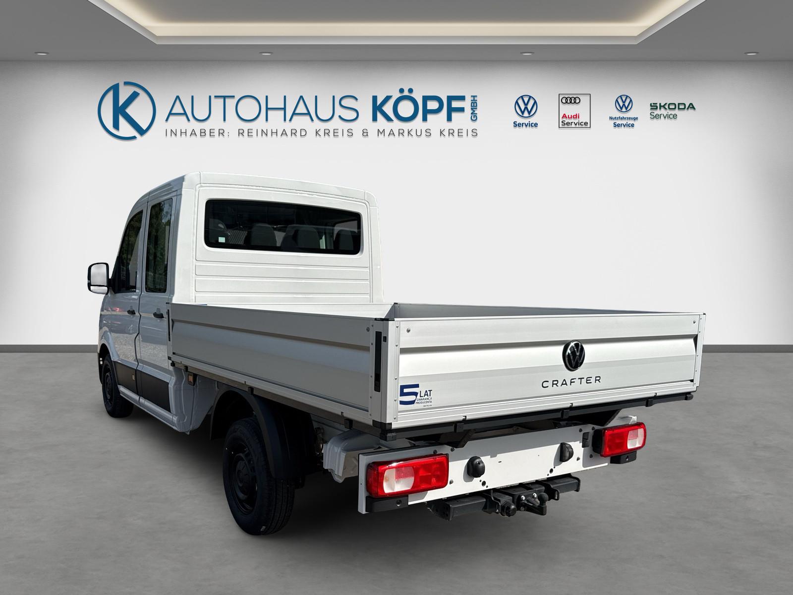 Volkswagen Crafter Doka Pritsche 35 MR AHK 5 Ja 7Sitze
