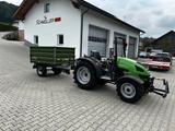 Deutz-Fahr Agrokid 55 mit Kipper und Schaufel - Deutz-Fahr Schlepper