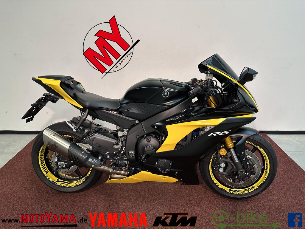 Yamaha YZF-R6 inkl. AKRA, KZH, GILLES & SERVICE!