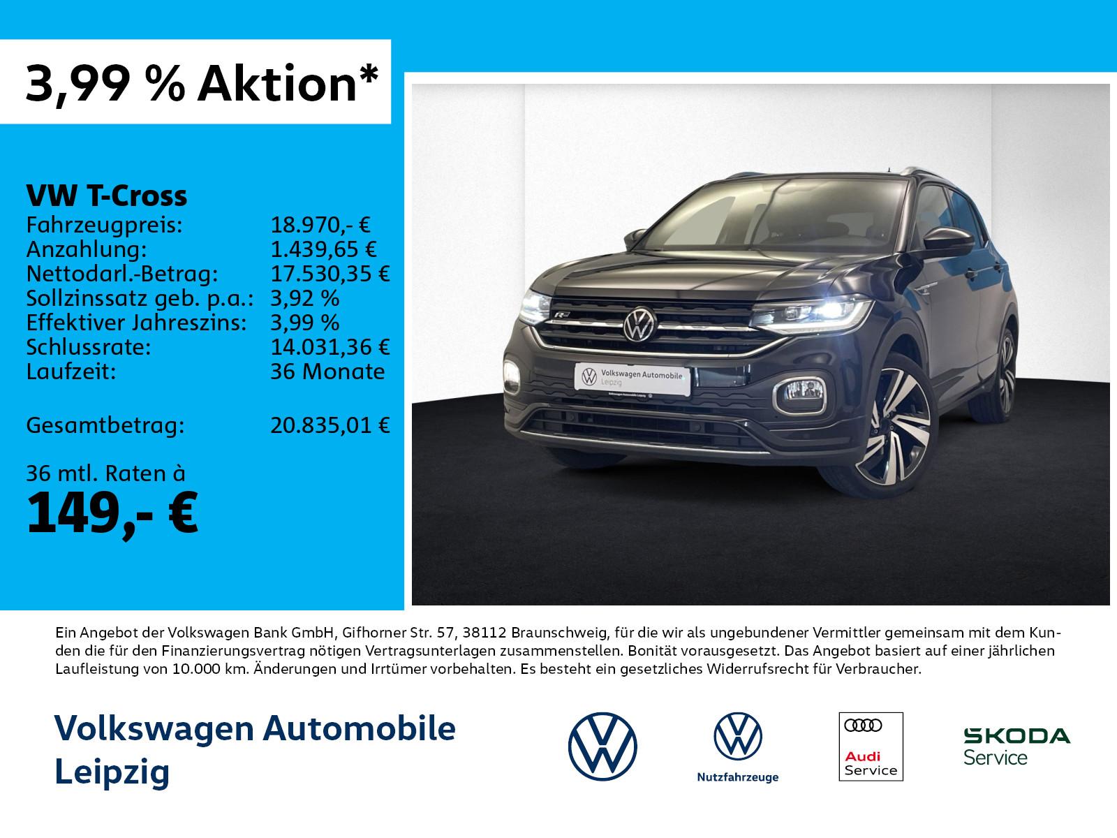 Volkswagen T-Cross Style 1.0 TSI OPF *R-Line*LED*