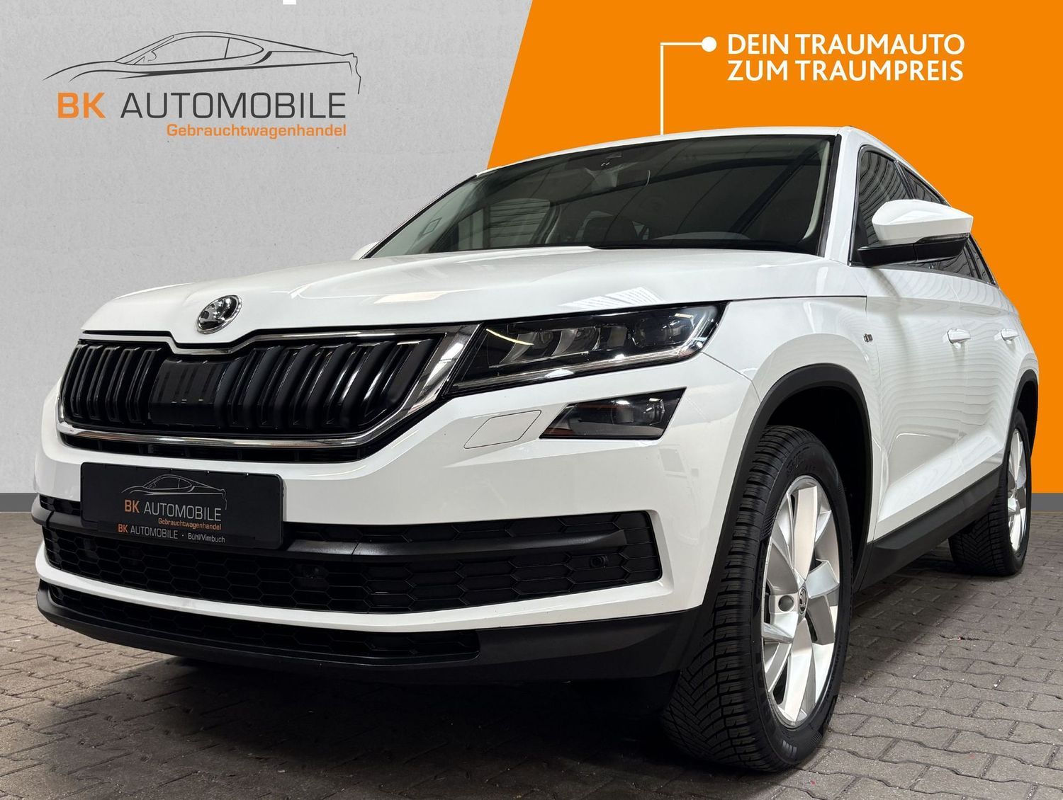Fahrzeugabbildung SKODA Kodiaq 4x4#LED#ACC#Spur#Standh.#Ambiente#Leder#K