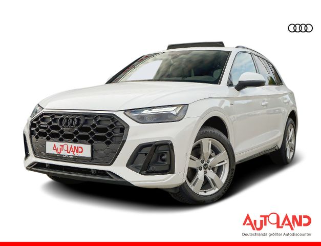 Audi Q5 40 TDI S-Line Pano AHK Leder HUD