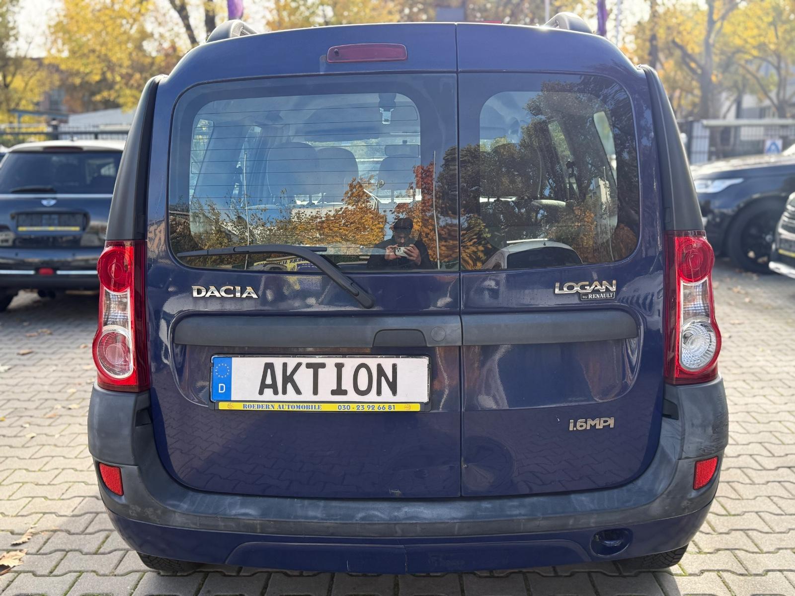 Dacia Logan 2008 — engine 1.598 cm³, 87 HP (64kW)