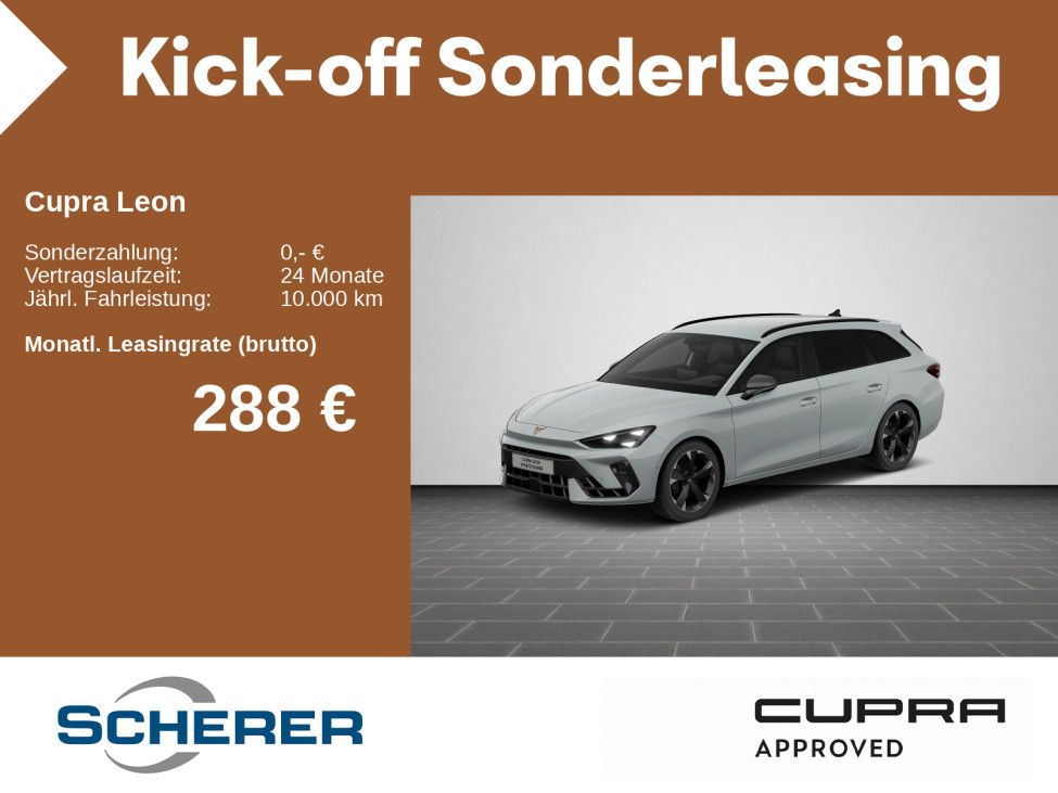Cupra Leon Sportstourer 2.0 TDI DSG AHK RFK NAVI PDC S