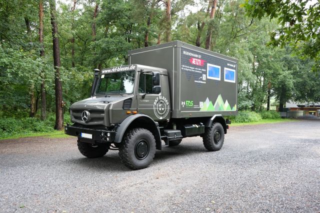 Unimog FAS Expeditionsaufbau (nur Koffer) Grau