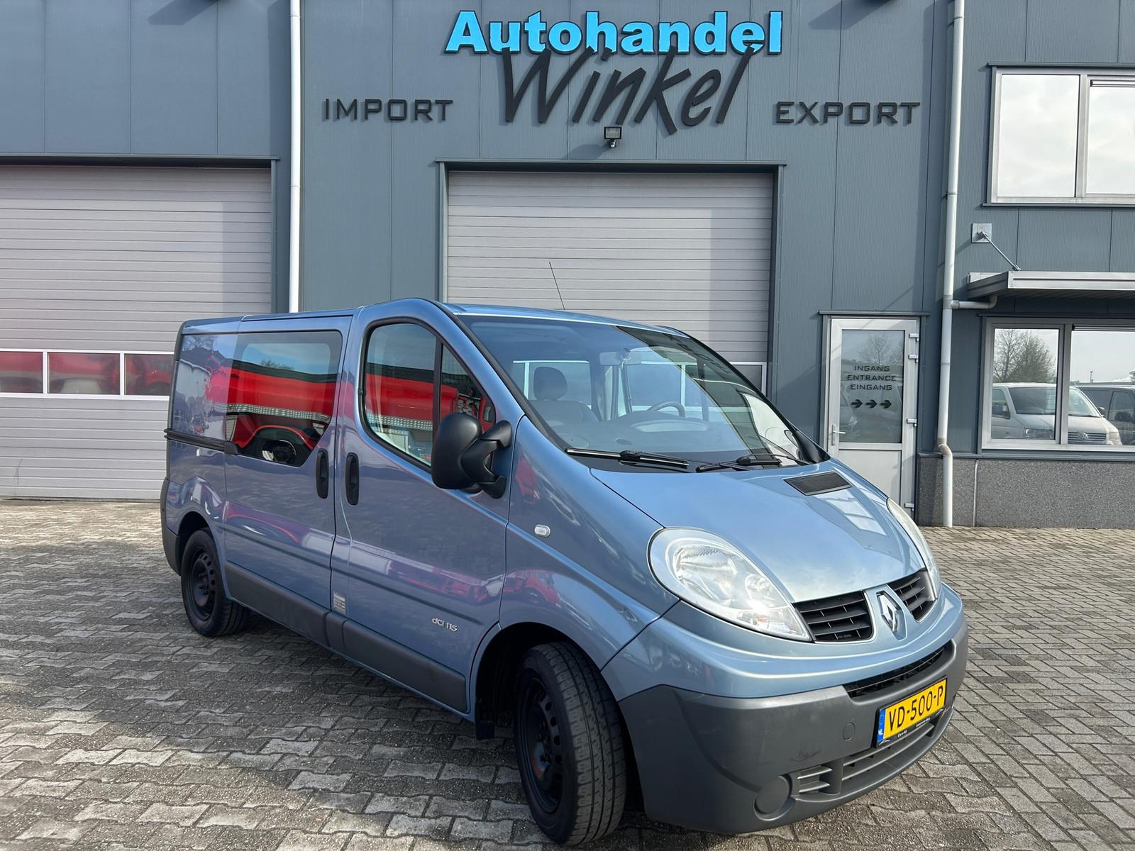 Renault Trafic 2.0 dCi DUB. CAB. 84KW AIRCO 6 pers. LKW 