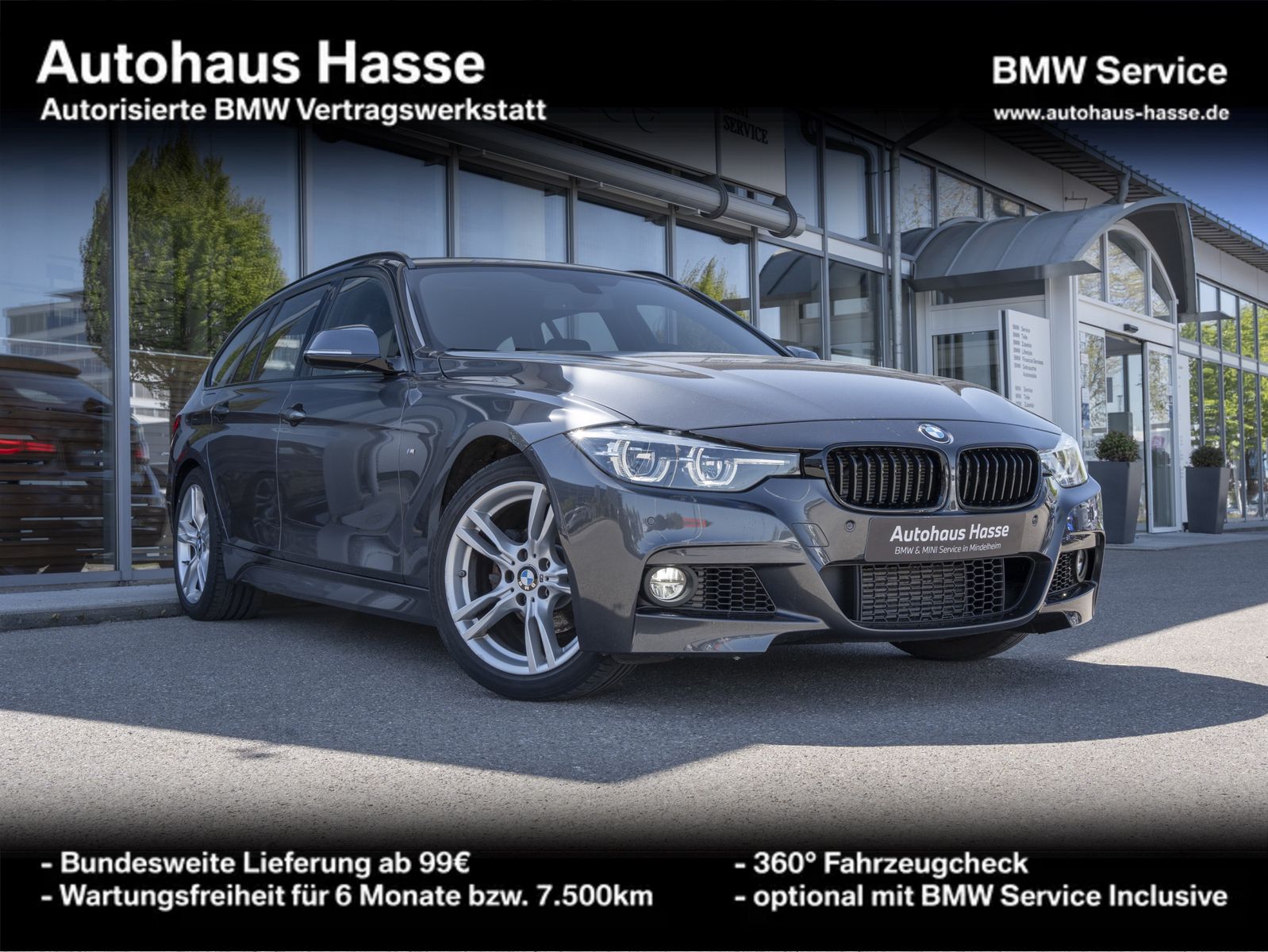 BMW 318i M-Sport Shadow LED 2ZKlima PDC LEDER