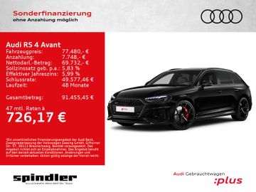 Audi RS 4 Avant quattro/ RS competition+,Vmax290, AHK