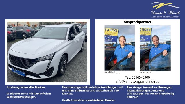 Peugeot 308 SW Allure Blue HDI 130 eAT