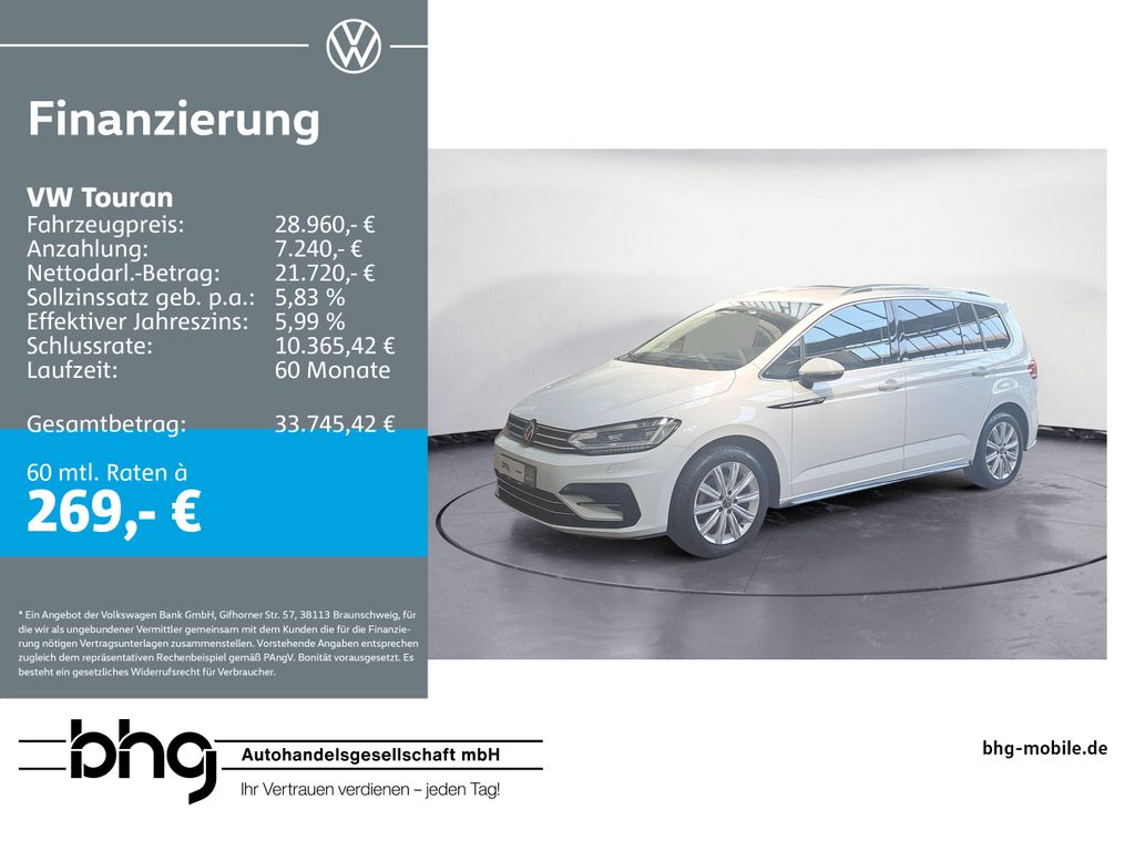 Touran Highline 1.5 TSI DSG *NAVI*KAMERA*LED*