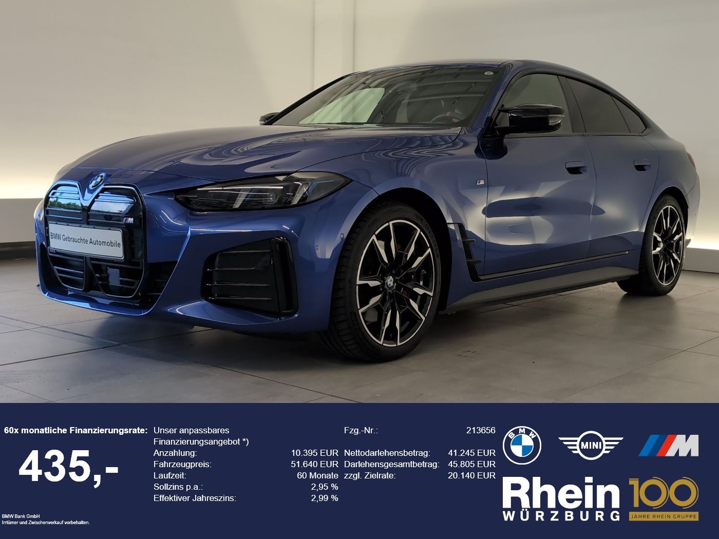 BMW i4 M50 xDrive Gran Coupé Navi/LED/RFK/SHZ/Apple
