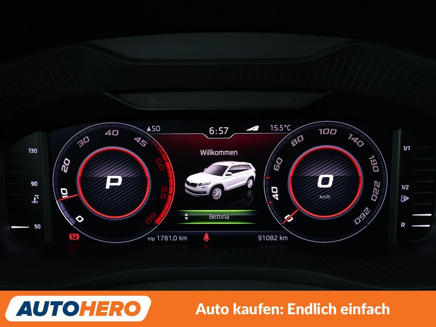 Skoda Kodiaq 2.0 BiTDI RS 4x4 Aut*NAVI*LED*TEMPO*PDC*