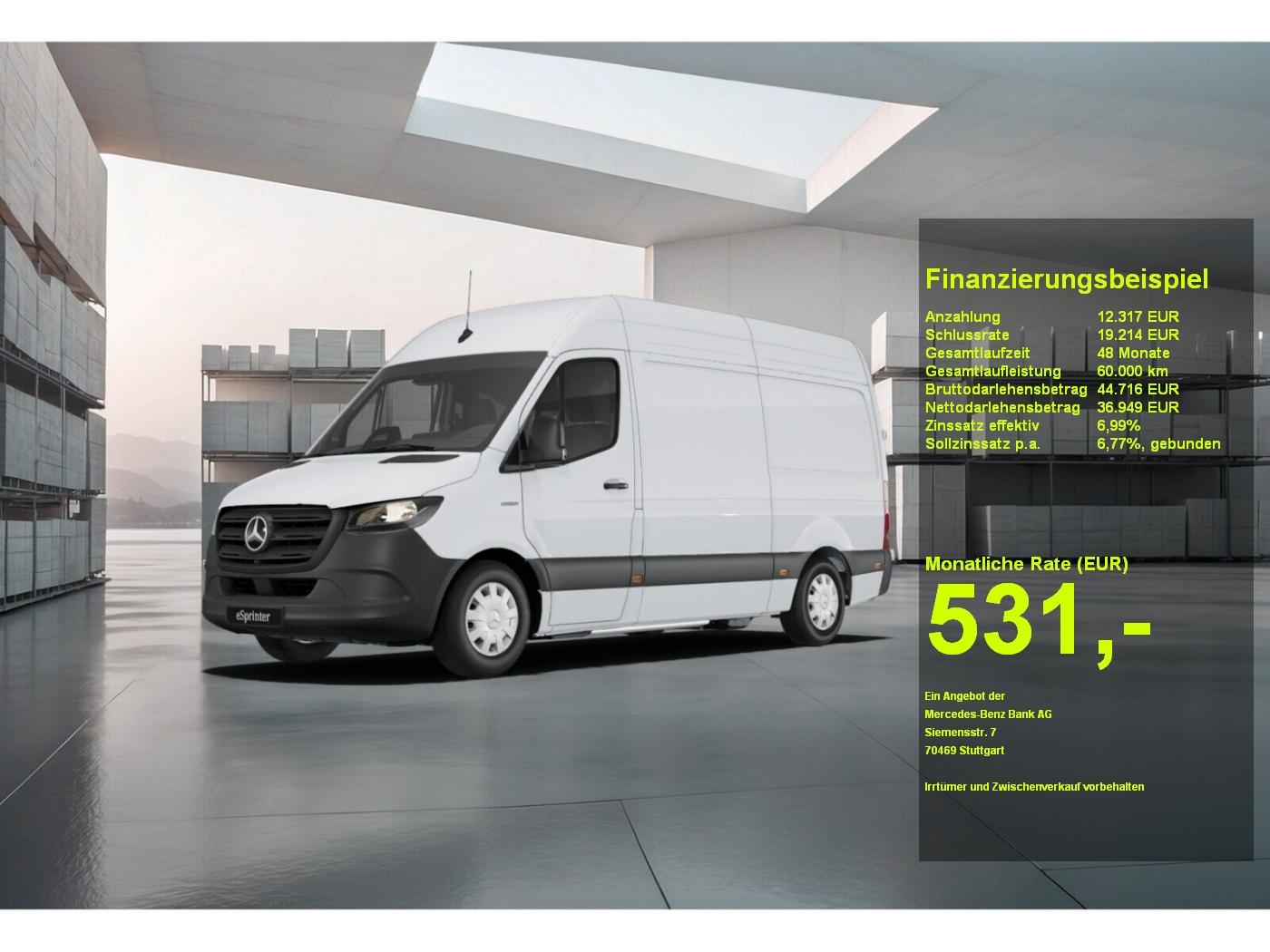 Mercedes-Benz eSPRINTER 320 KASTEN PRO L2H2 - 81 kWh, SPRINTER