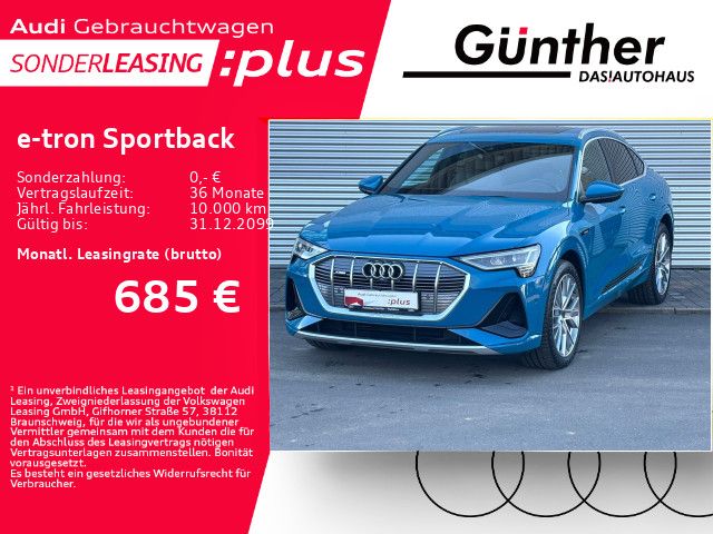 Audi e-tron Sportback 55 QUATTRO S-LINE+MATRIX+PANORA