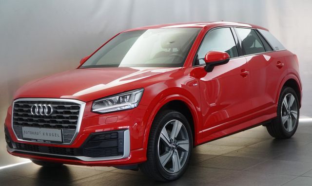 Audi Q2 S Line Sport Tangorot!