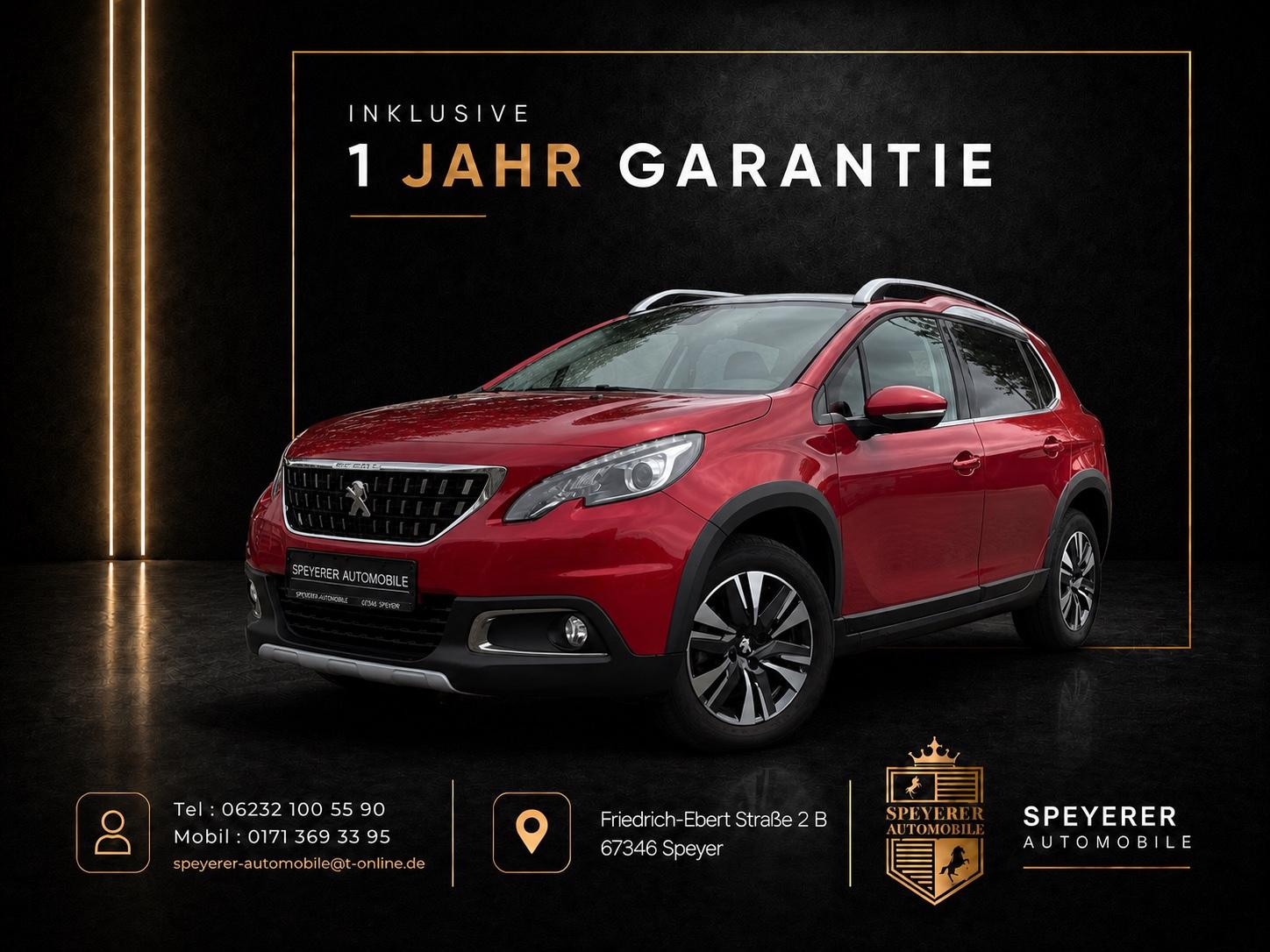 Peugeot 2008 Allure|PANORAMA-DACH|AUTOMATIK|NAVI|KAMERA|