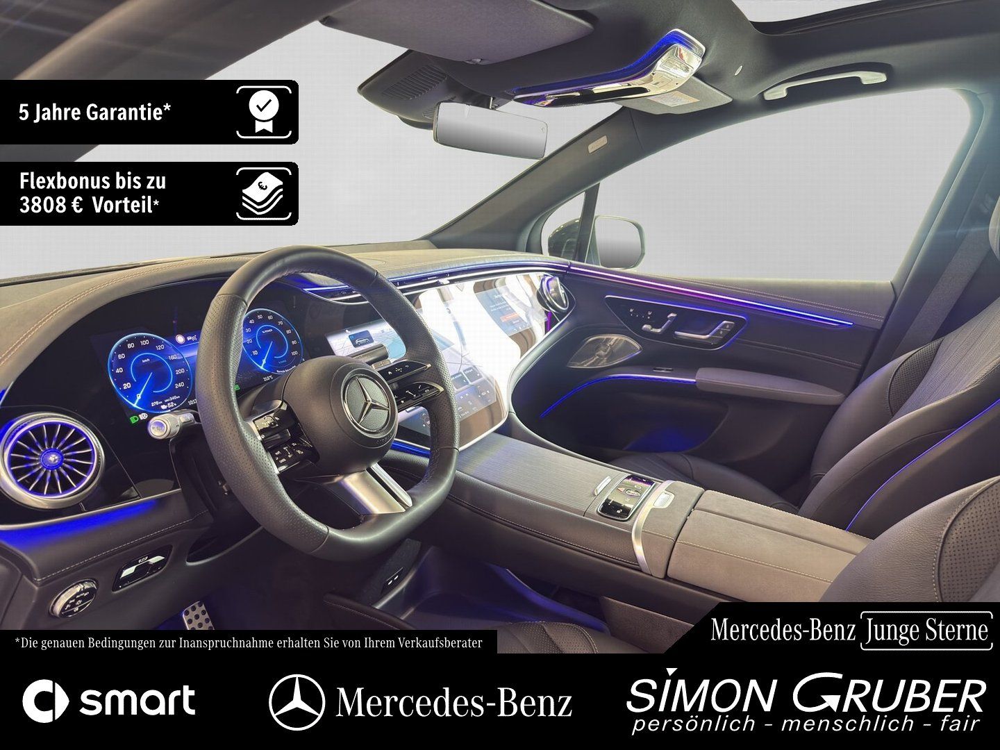Fahrzeugabbildung Mercedes-Benz EQS 450+ SUV AMG Massage Sitzklima AHK 118Kwh