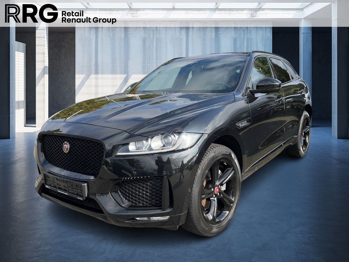 Jaguar F-Pace Chequered Flag Allrad 360° Schiebedach