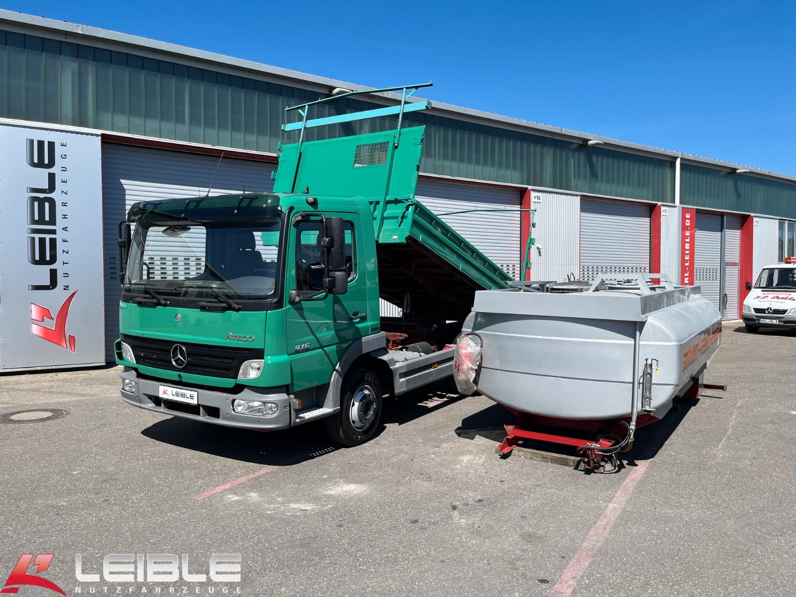 Mercedes-Benz Atego 916 *Kipper+Tank*Wechselsystem*Euro4*