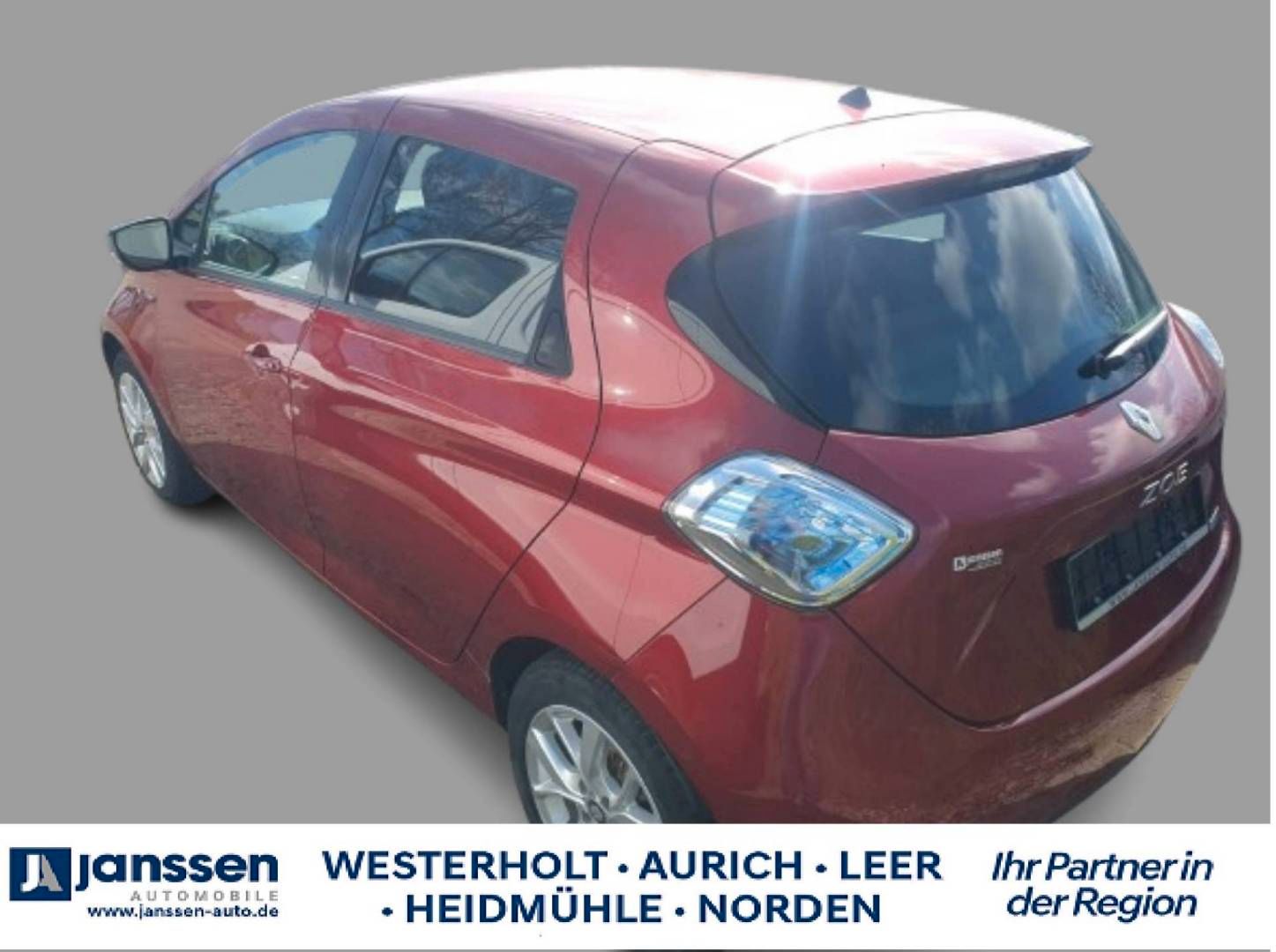 Fahrzeugabbildung Renault ZOE LIFE LIMITED Paket ZE 40 Batteriemiete