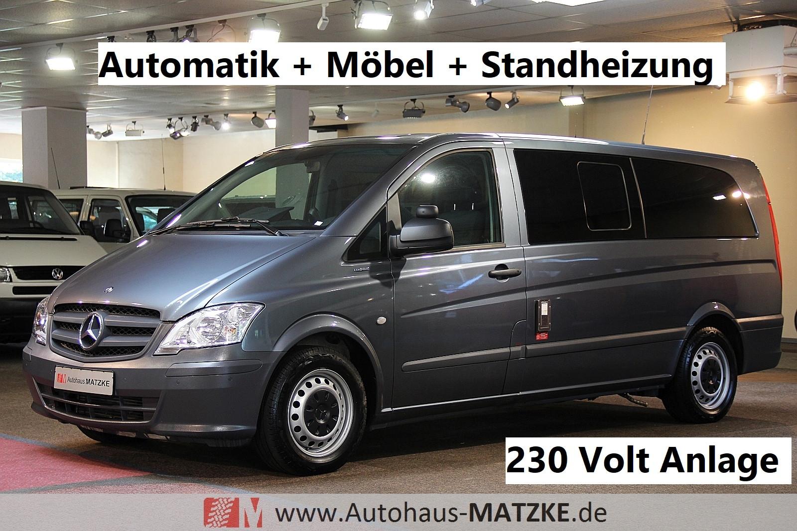 Mercedes-Benz Vito 116CDI Automatik extralang 4Sitz Büro-Wohn