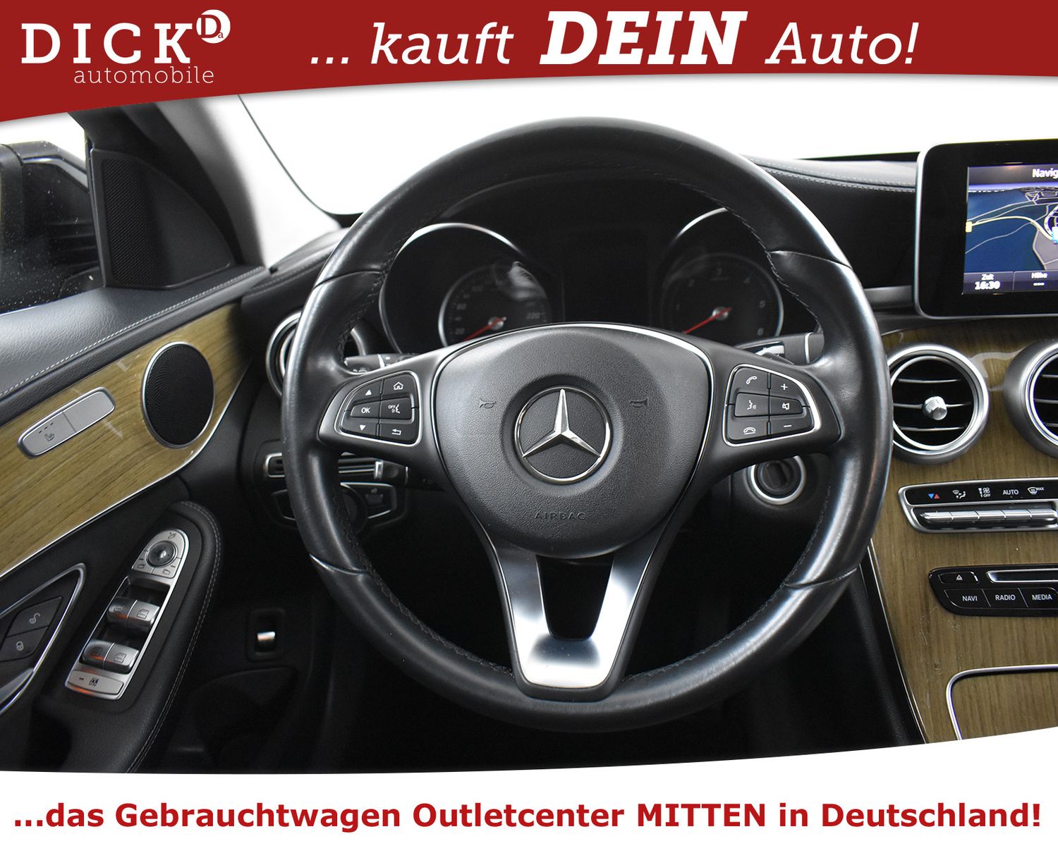 MERCEDES-BENZ C 220d T 9G Exclusive NAVI+LEDER+SHZ+AHK+LED+19" - Image 15