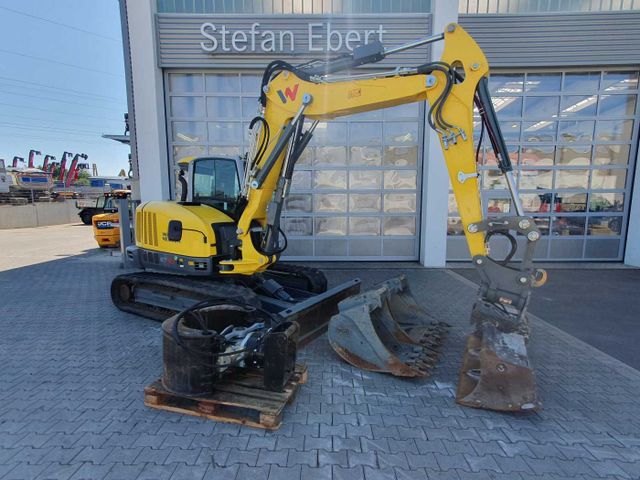 Wacker ET90 / HS08 / nur 1.244h! / Greifer/ Löffelpaket