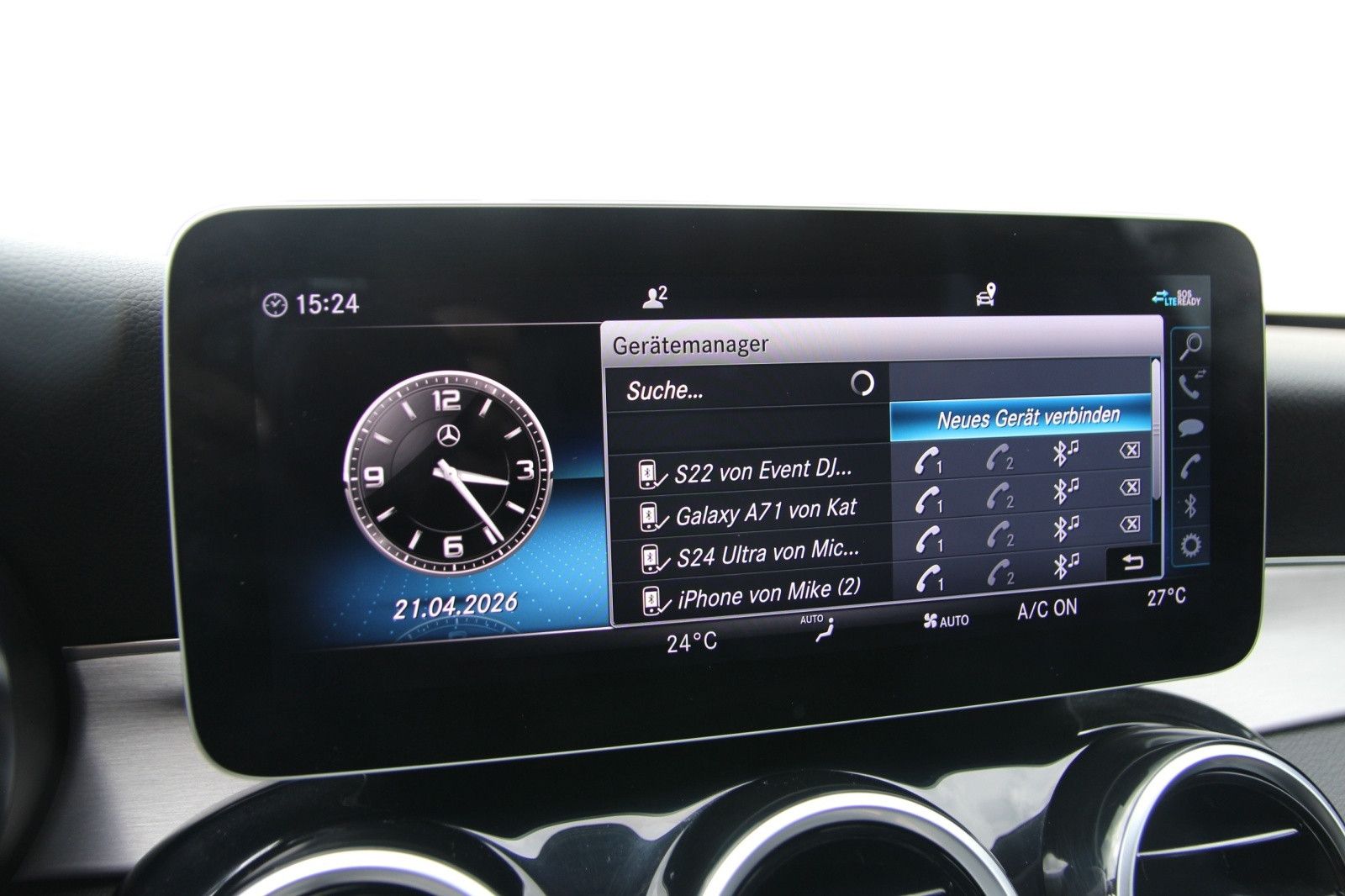 Mercedes-Benz C 220 T d Avantgarde/LED/ Kamera/ Alu/Spur/Totw. foto 13