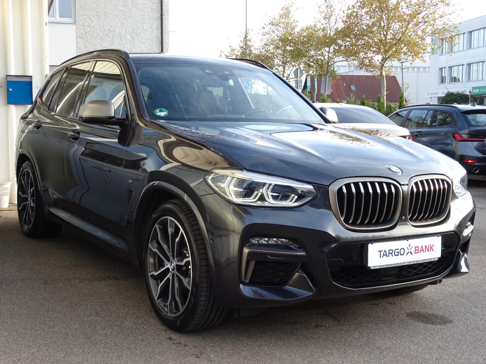 BMW X3 M40d 20" Navi Leder Ad. LED AHK Mem. ACC