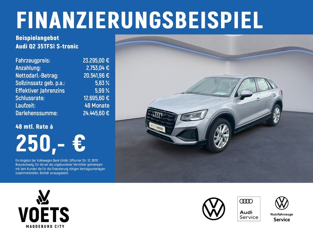 Audi Q2 35TFSI S-tronic advanced LED+NAVI+ACC+