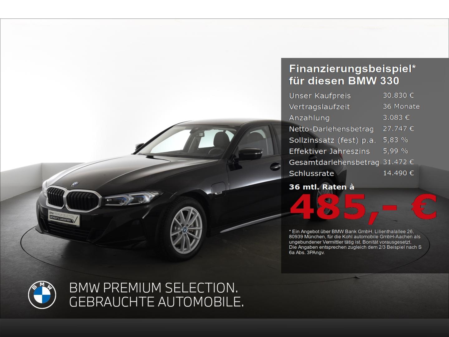 BMW 330 e Limousine Sitzheizung Standheizung DAB Tun