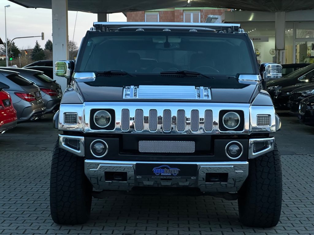 Hummer H2, 6 Liter Benziner Automatik Leder Schiebedach – HZZW