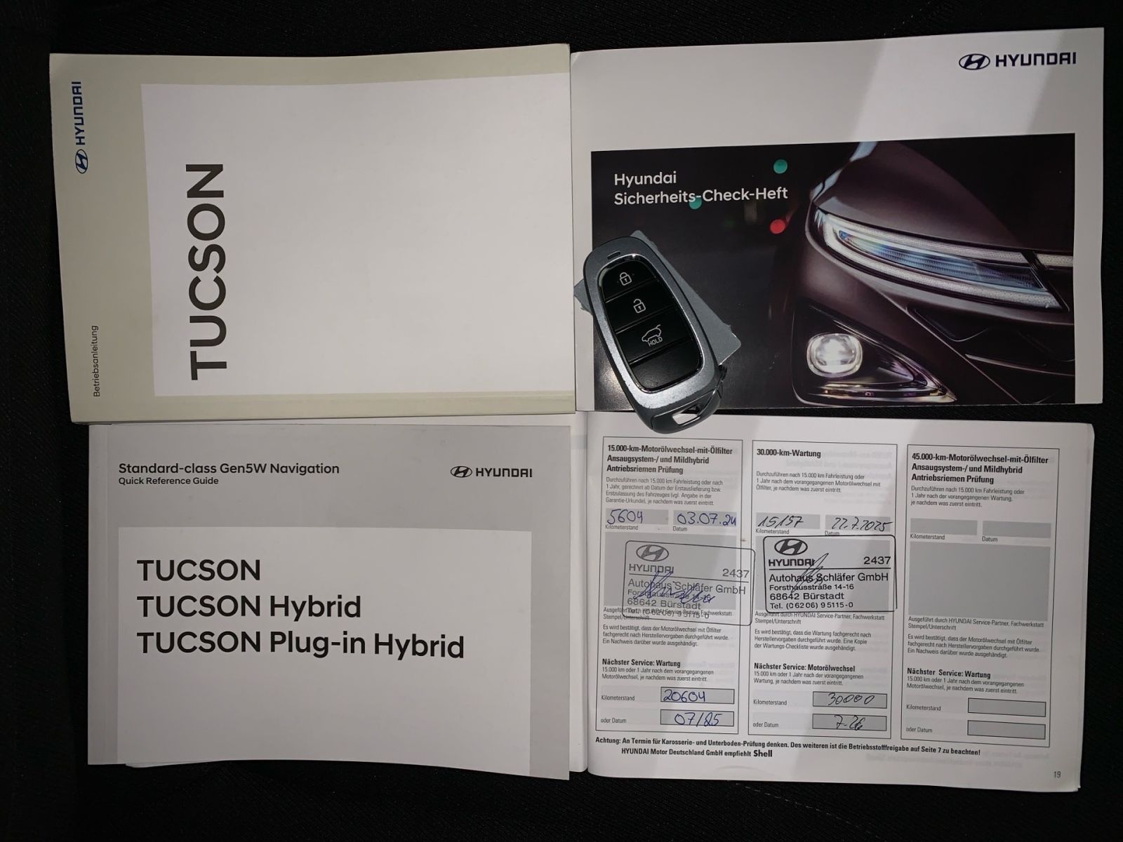 Fahrzeugabbildung Hyundai TUCSON 1.6 T-GDI 7-DCT Blackline Mild-Hybrid AHK