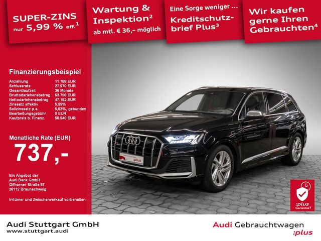 Audi SQ7 4.0 TDI quattro AHK HeadUp virtC Kamera BOSE