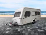 HYMER / ERIBA / HYMERCAR Nova 460 / Einzelbetten / Mover - Wohnwagen Ei