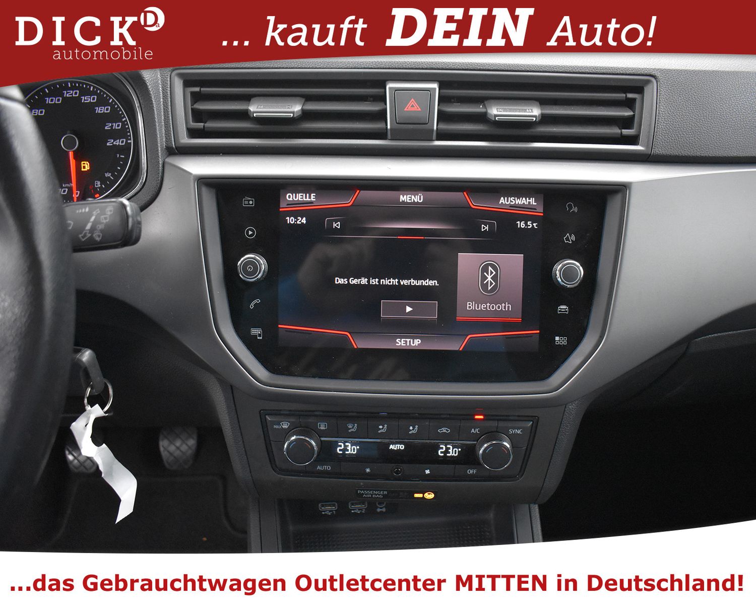 SEAT Ibiza 1.0 Style GEPFLEGT+CLIMATR+NAVI+PDC+TEMP+ - Image 15