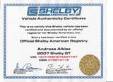 Ford Mustang GT Shelby 2007 - Ford aus 2007