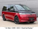 Volkswagen T7 Multivan Style Lang*AHK*ACC*HUD*Keyless*H/K - rote Volkswagen T7 Multivan