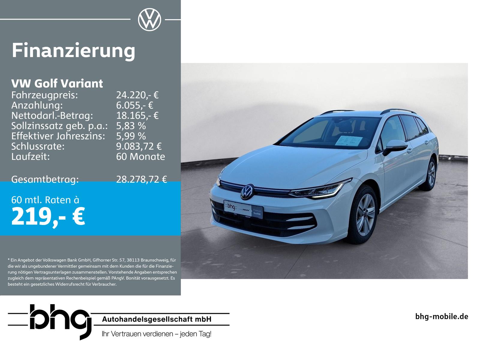 Volkswagen Golf Variant 2,0 TDI DSG Life